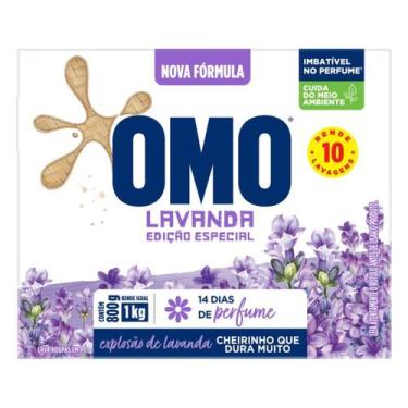 Imagem de Lava Roupas Em Pó Omo Lavanda 800g