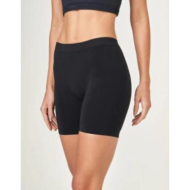Imagem de Short feminino lupo da loba 41805 modelador slim com elastano levanta 