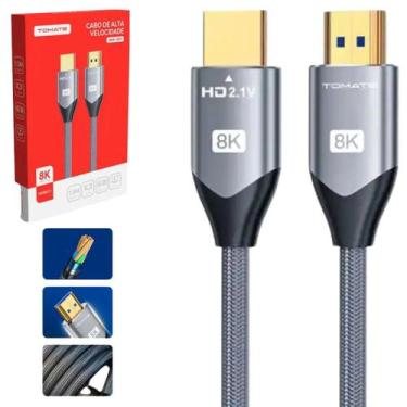 Imagem de Cabo HDMI 1,5mt V2.1 8k/60Hz 4k/120Hz MHD-8001 Tomate - OEM