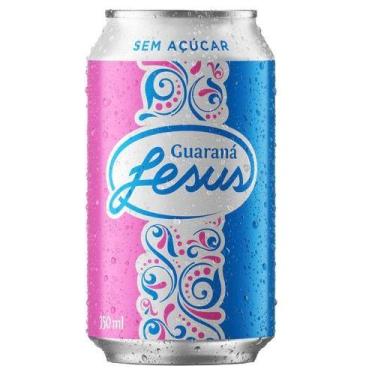 Imagem de Refrigerante Guarana Jesus Zero Sem Açucar Tutti Frutti e Canela Lata 