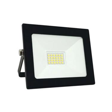 Imagem de Refletor LED Loren Up 10W 6500K IP65 Bivolt Preto para Áreas Externas com Baixo Consumo Lorenzetti