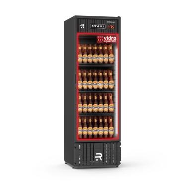 Imagem de Visa Cooler Cervejeiro Expositor Vertical Refrimate VCCE570PVAPP 570L 1 Porta Preto 220V