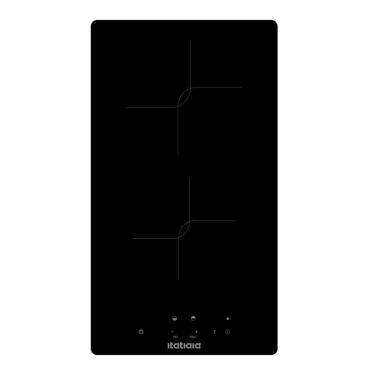 Imagem de Cooktop de Indução Elétrico Itatiaia Midi 2Q com Timer e Proteção 2 Bocas Preto 110V