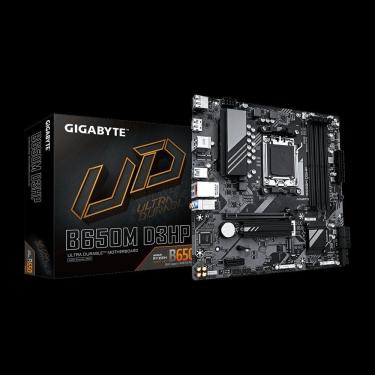 Imagem de Placa Mãe B650M D3HP Amd Socket Am5 Ddr5 Até 192gb com Vídeo Integrado Displayport Gigabyte