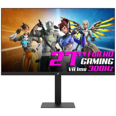 Imagem de Monitor Gamer SuperFrame Ace, 27 Pol, Full HD, VA, 300Hz, 1ms, HDMI/DP