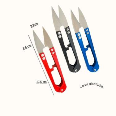 Imagem de Tesoura para Arremate Tesourinha de Costura Bordados Precisão - MIXJAM