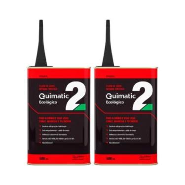 Imagem de 2 Fluido de Corte Nº 2 Ecológico 500ml AG1 Tapmatic Quimatic Para Usin