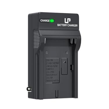 Imagem de LP Carregador de bateria NP-F550 para Sony NP F550, F530, FM50, FM70, FM90, FM30, FM500H, FM51, FM55H, FM71, FM91, F570, F730, F730H, F750, F770, F930, F950, F950/B, F960, F970, QM50, QM51, QM70, QM71