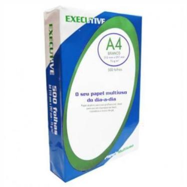 Imagem de Papel Sulfite A4 75g/m² impressão Executive Branco 500fls