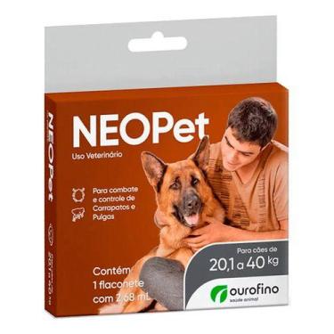 Imagem de Antipulgas Carrapatos Neopet Cachorro 2,68ml 20,1 A 40kg - OURO FINO