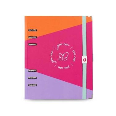 Imagem de Planner Premium Argolado ótima A5 Coleção Color Match Summer com Caixa