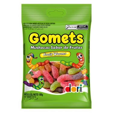 Imagem de Balas de Goma Gomets Dori Sortidas Açúcara 100g