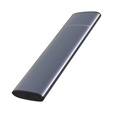 Imagem de Caixa Externa USB 3.1 Tipo C M.2 SATA NVMe 10Gbps Para SSD, Adaptador 