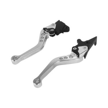 Imagem de Alavanca De Freio E Embreagem CNC Universal Em Liga Para Motocicletas 