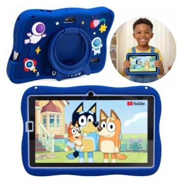 Imagem de Tablet Infantil 7 Pol Android 13 Bluetooth 128GB - GBGSTORE