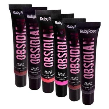 Imagem de Balm Jelly Jewel Obsidian Rubyrose - Jasper Hb74003 - Ruby Rose, Jaspe