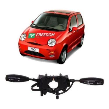 Imagem de Chave de seta chery qq 1.0 1.1 12v 16v 2011 á 2015 c/ limpador de para