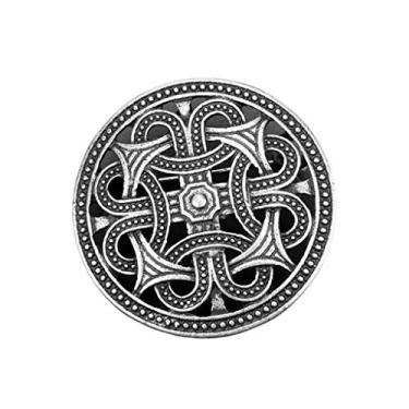 Imagem de Colcolo Broches de Símbolo de Escudo Vikings Medievais Nórdicos Emblema Suéter Pins , 1