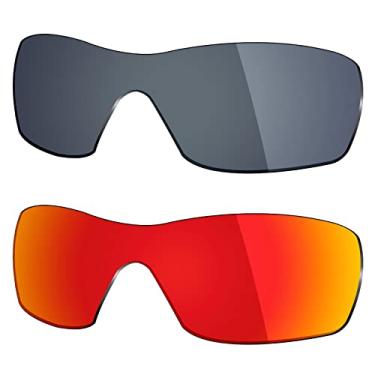 Imagem de 2 pares de lentes polarizadas de substituição da Mryok para óculos de sol Oakley Dart – Opções