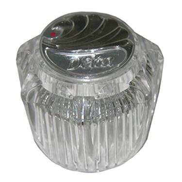 Imagem de LASCO HC-110G Delta, Delex, cabo de substituição transparente de água quente Lucite genuína com botão quente, 5,8 cm C x 5,3 cm L x 5,3 cm A