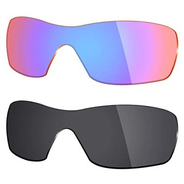 Imagem de 2 pares de lentes polarizadas de substituição da Mryok para óculos de sol Oakley Dart – Opções