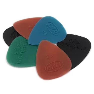 Imagem de São Gonçalo Pacote de 12 Palhetas de Nylon para Guitarra