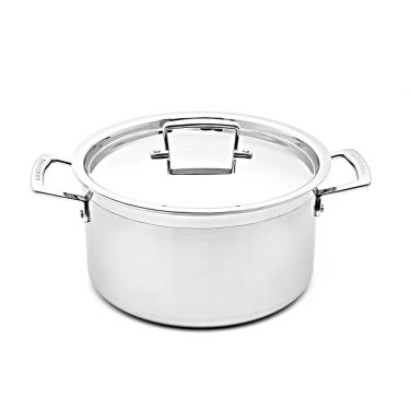 Imagem de Caçarola Funda 3-Ply Aço Inox 24 cm v2 Le Creuset