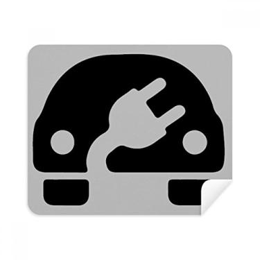 Imagem de Plus Minus Sign Energy Veículos Protect Environment Cleaner, 2 peças, tecido de camurça