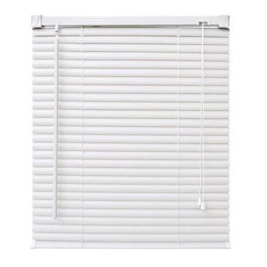 Imagem de Persiana Horizontal PVC Branca 120 (L) x 160 (A) Cortina Completa C/ Kit de instalação 1,20 x 1,60