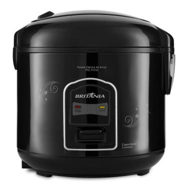 Imagem de Panela Elétrica de Arroz Britânia PA5 Prime 5 Xícaras - Preta