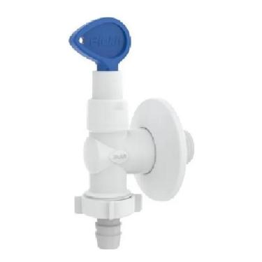 Imagem de Torneira Multiuso 1/4 De Volta Branca C/ Acesso Restrito Blukit