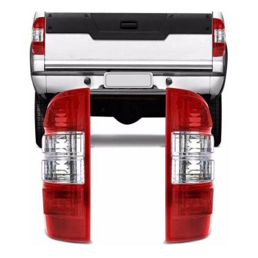 Imagem de Par Lanterna Traseira S10 2009 10 11 2012 Bicolor