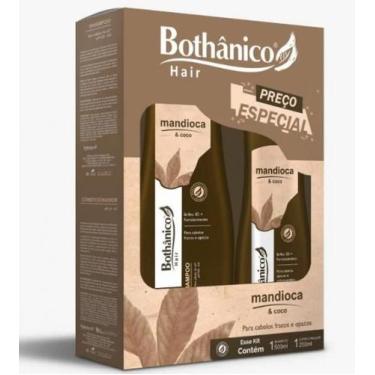 Imagem de Bothânico Kit Shampoo + Condicionador Mandioca E Coco - Bothanica