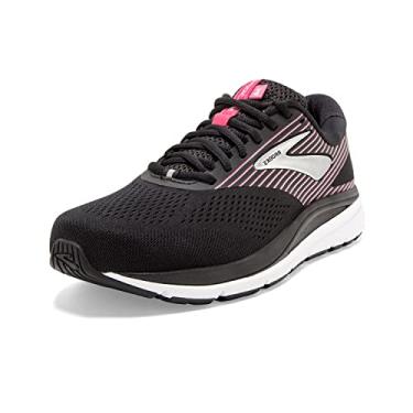 Imagem de Brooks Addiction Feminino 14, Preto/rosa, 12 X-Wide