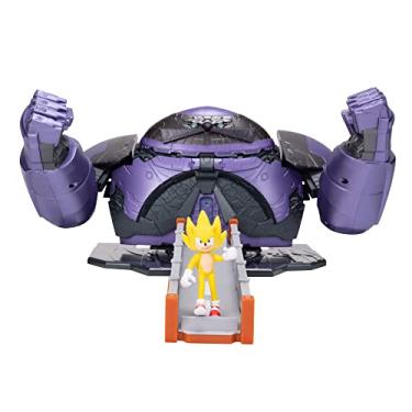 Imagem de Sonic the Hedgehog 2 bonecos gigantes Eggman com Super Sonic de 6,35 cm