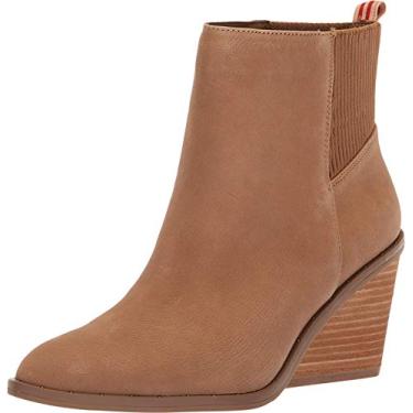 Imagem de Dr. Scholl's Botas femininas Mania de couro com bico de amêndoa, Cococut, 7
