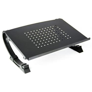 Imagem de Suporte VIVO preto totalmente ajustável curvo para laptop, notebook e monitor (STAND-V001N)
