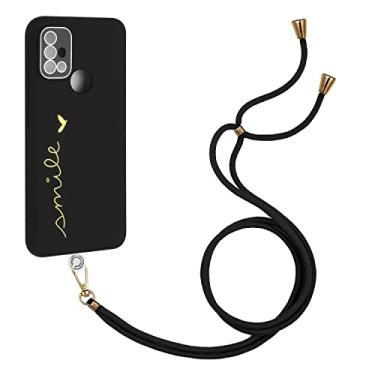 Imagem de Capa de telefone compatível com Motorola Moto G10 G20 ultrafina de silicone macio anti-riscos película de telefone bronzeamento compatível com Motorola Moto G 10 G 20 (preto, Moto G20)