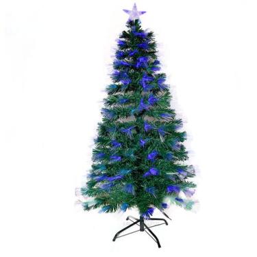 Imagem de Árvore De Natal Fibra Ótica 1,20M Led Colorida Bivolt - Chibrali