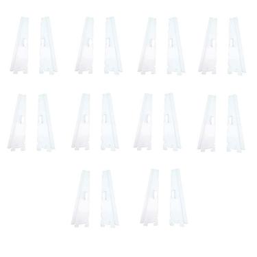 Imagem de Suporte Bandeja SLG LX 0,30 Branco CH16 KIT 10 Pares