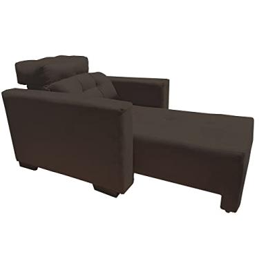 Imagem de Poltrona 1 lugar Retrátil e Reclinável Veneza Marrom