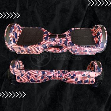 Imagem de Hoverboard Esporte Skate Elétrico Adesivo America - Usa Nº13
