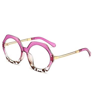 Imagem de Rede de armação grande feminina na moda, tiro de rua vermelho, óculos de sol de personalidade de rosto redondo, óculos de sol protetor solar, óculos de luz plana feminina, óculos de sol da moda, 12, tamanho único