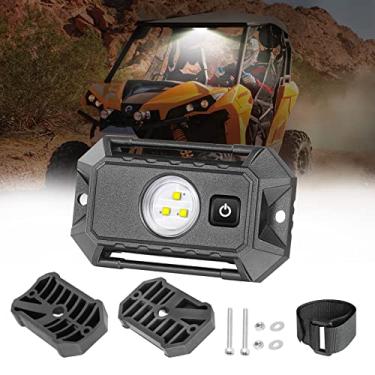 Imagem de UTV LED Dome Light 12 V com interruptor, suporte universal Rfroad Lighting barra de rolagem luzes brancas LED luz de cúpula interior para UTV ATV Polaris RZR Can Am Car Golf Cart