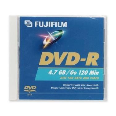Imagem de Fuji DVD-R Virgem 4,7 GB (1 pacote)