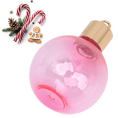 Imagem de Enfeites de Natal Bolas, Frascos de Perfume Recarreg¨¢veis ??Requintadas Decora??es de Natal Bolas para Produtos de Beleza DIY Perfumes ¨®leos Essenciais(pink), Frascos de Perfume Recarreg¨¢veis ??E