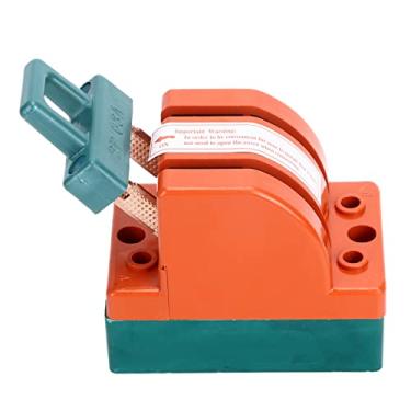 Imagem de Interruptor de Faca de Segurança de 2 de Desconexão de Lance único 63A AC 220V ABS Interruptor de Faca de Desconexão de Cobre para Disjuntores à Prova de Falhas