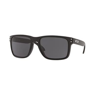 Imagem de Óculos de Sol Oakley Holbrook Xl 0OO9417L 941701 Tam 59 / Preto Fosco - Lentes Warm Grey