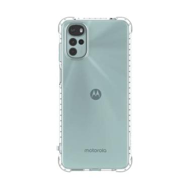 Imagem de Capa Anti Impacto Gocase Modelo Slim Clear compatível com Motorola G22 (6.5 Pol) (Transparente)