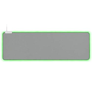 Imagem de Razer Mouse pad para jogos Chroma Extended Goliathus: iluminação RGB Chroma personalizável - material de tecido macio, controle equilibrado e velocidade - base de borracha antiderrapante - branco mercúrio